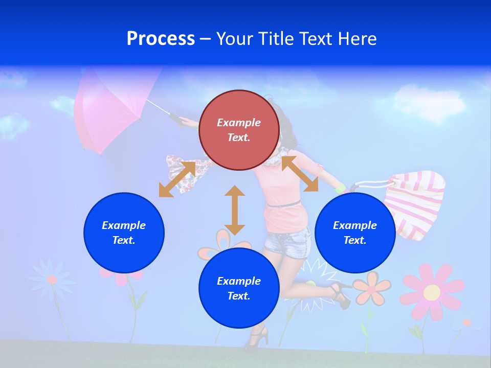 Person Young Fairy PowerPoint Template