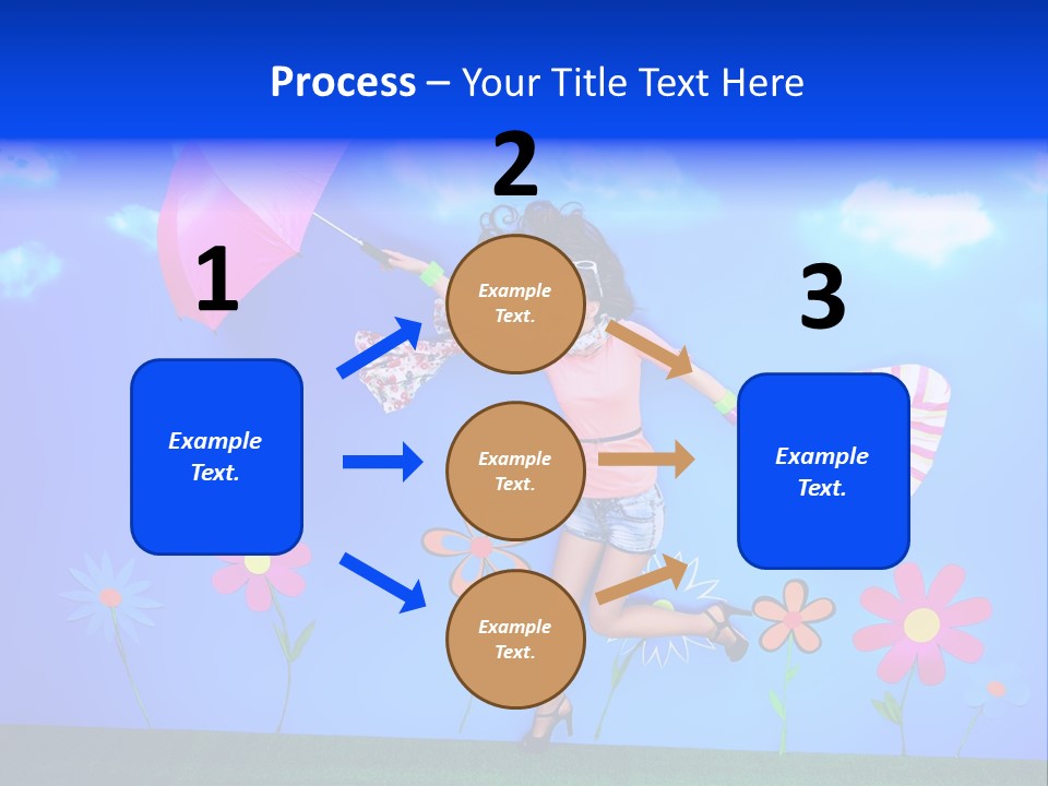 Person Young Fairy PowerPoint Template