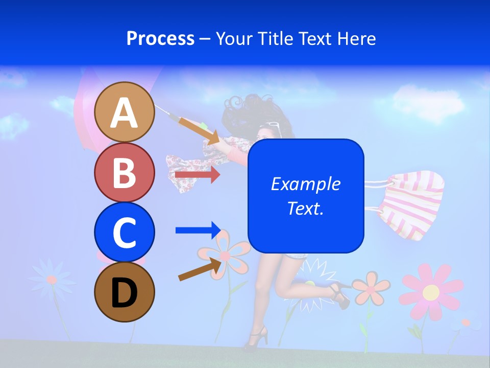 Person Young Fairy PowerPoint Template