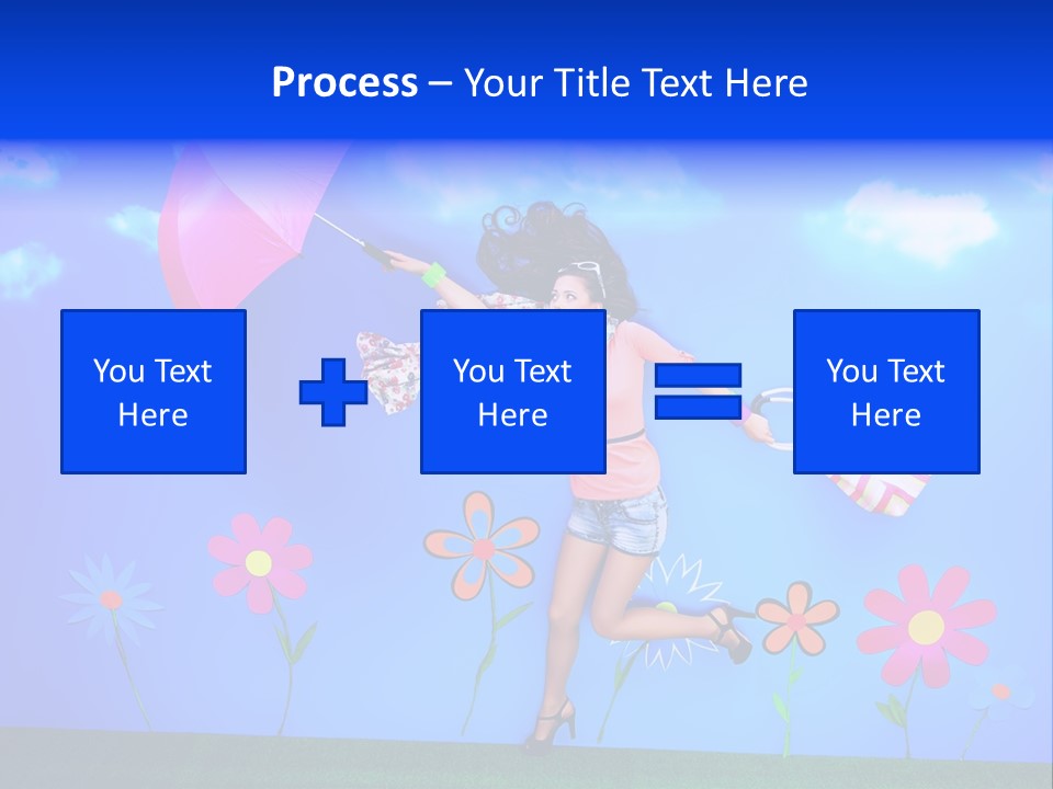 Person Young Fairy PowerPoint Template