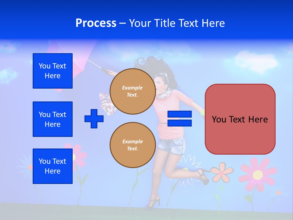 Person Young Fairy PowerPoint Template