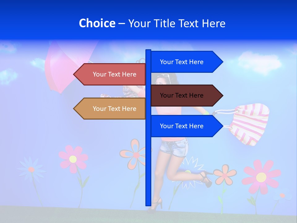 Person Young Fairy PowerPoint Template