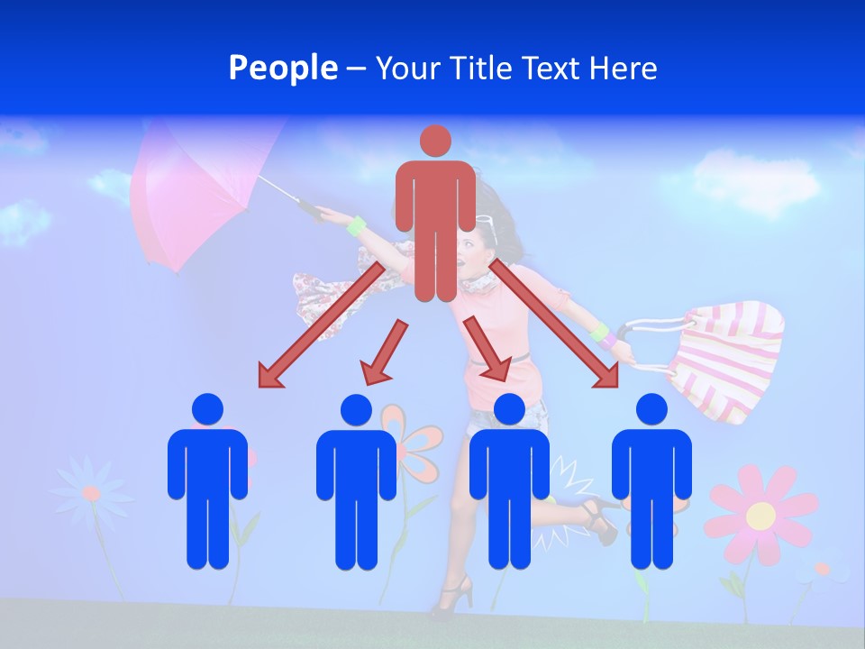 Person Young Fairy PowerPoint Template