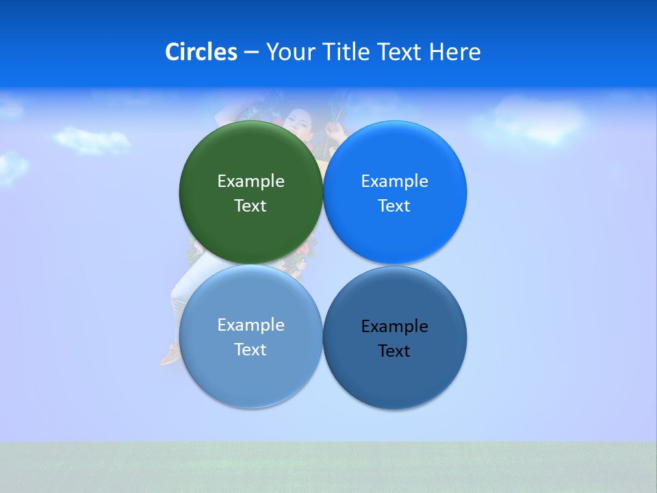 Adult Swinging Nature PowerPoint Template