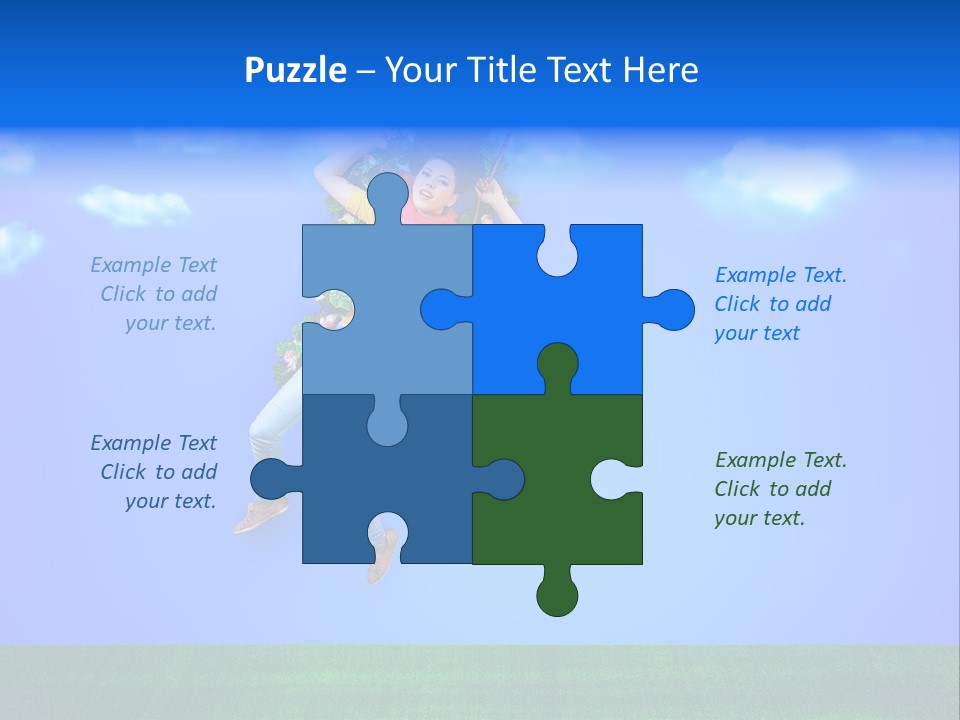 Adult Swinging Nature PowerPoint Template