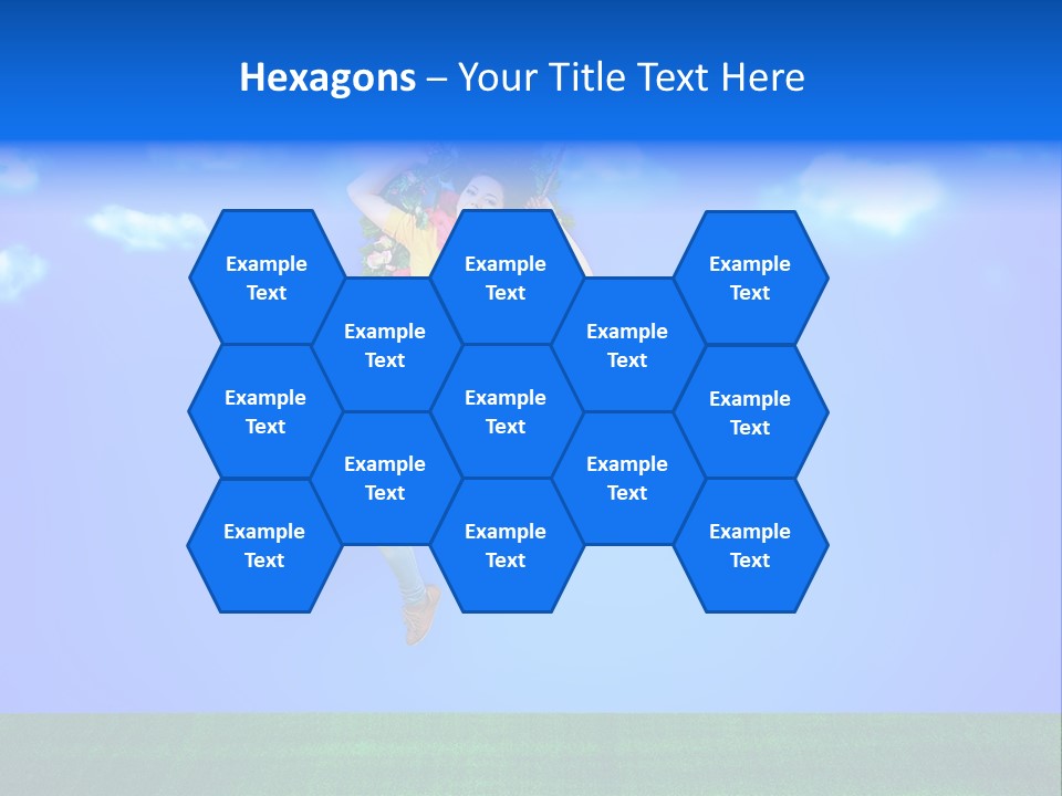 Adult Swinging Nature PowerPoint Template