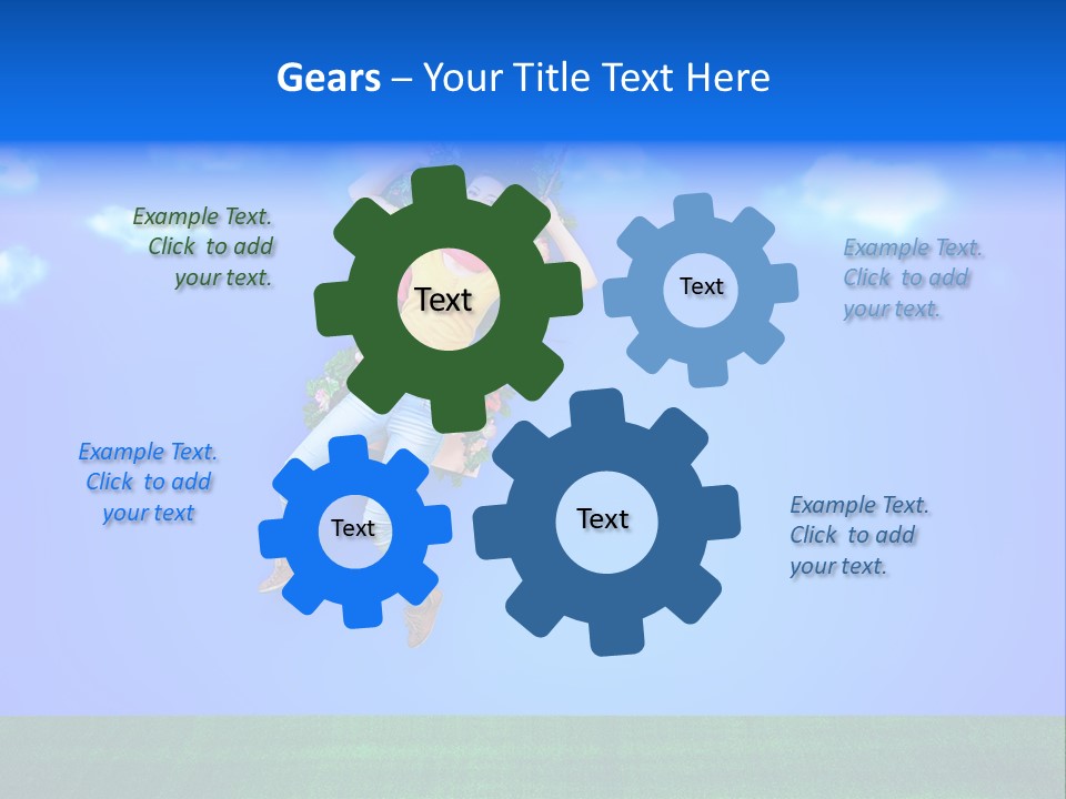 Adult Swinging Nature PowerPoint Template