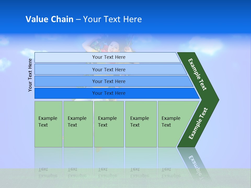 Adult Swinging Nature PowerPoint Template