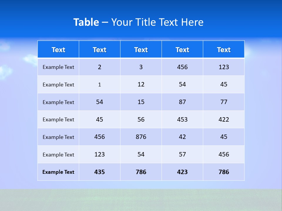 Adult Swinging Nature PowerPoint Template