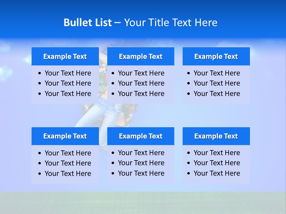 Adult Swinging Nature PowerPoint Template