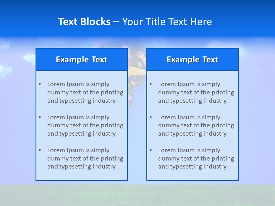 Adult Swinging Nature PowerPoint Template
