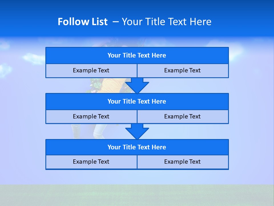 Adult Swinging Nature PowerPoint Template