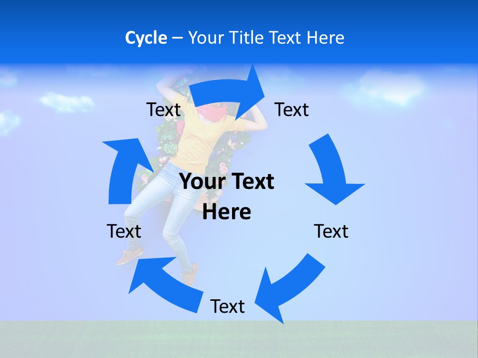 Adult Swinging Nature PowerPoint Template
