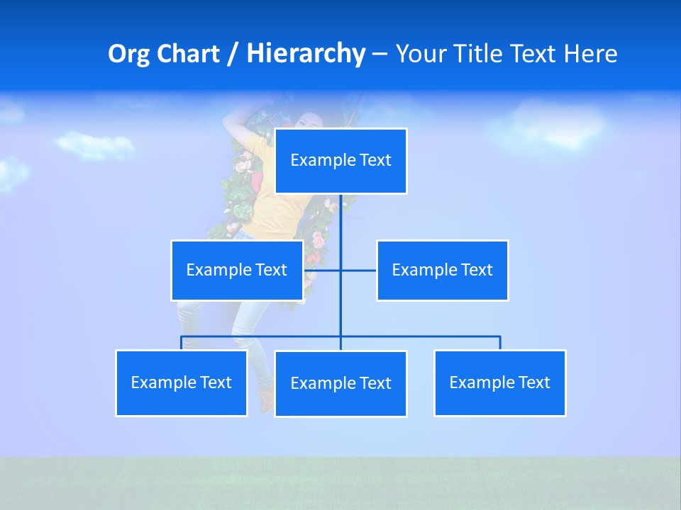 Adult Swinging Nature PowerPoint Template