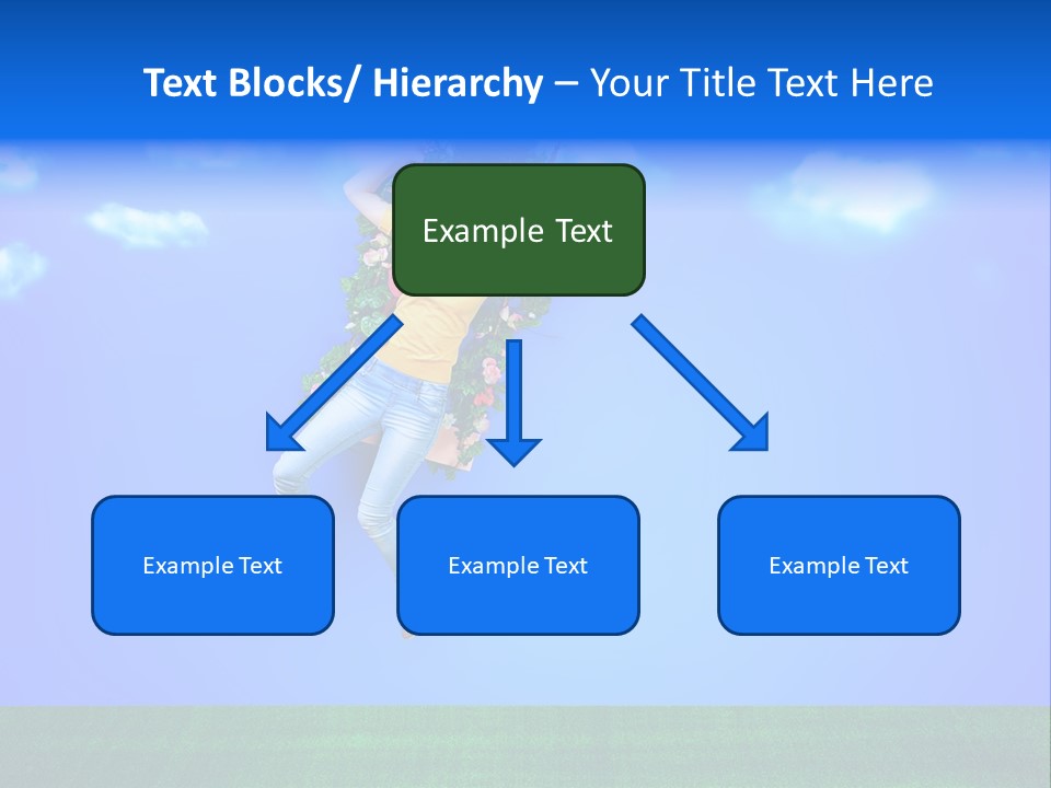 Adult Swinging Nature PowerPoint Template