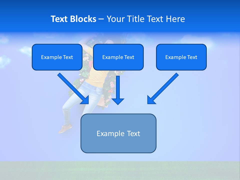 Adult Swinging Nature PowerPoint Template