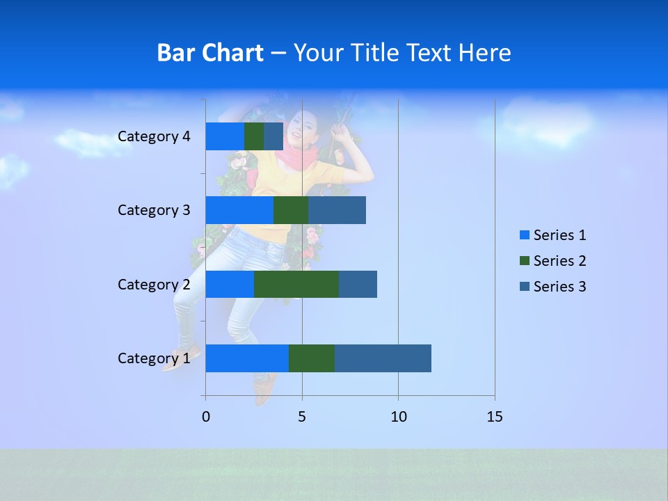 Adult Swinging Nature PowerPoint Template