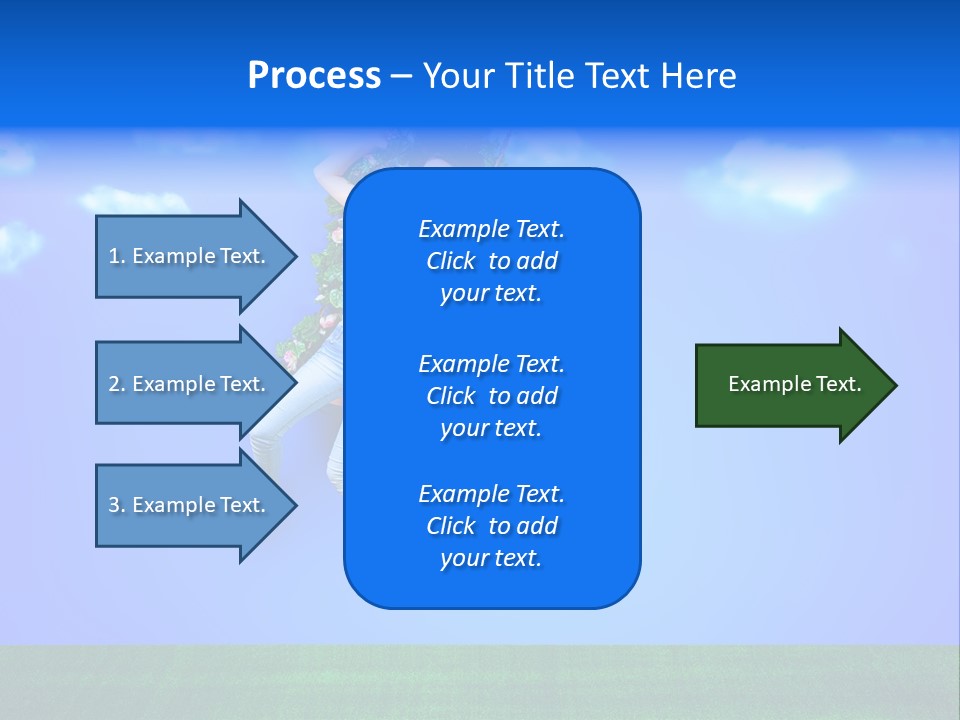 Adult Swinging Nature PowerPoint Template