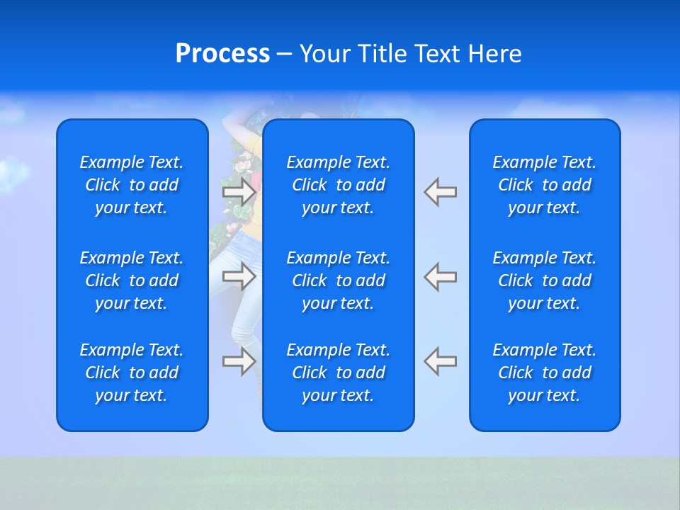 Adult Swinging Nature PowerPoint Template