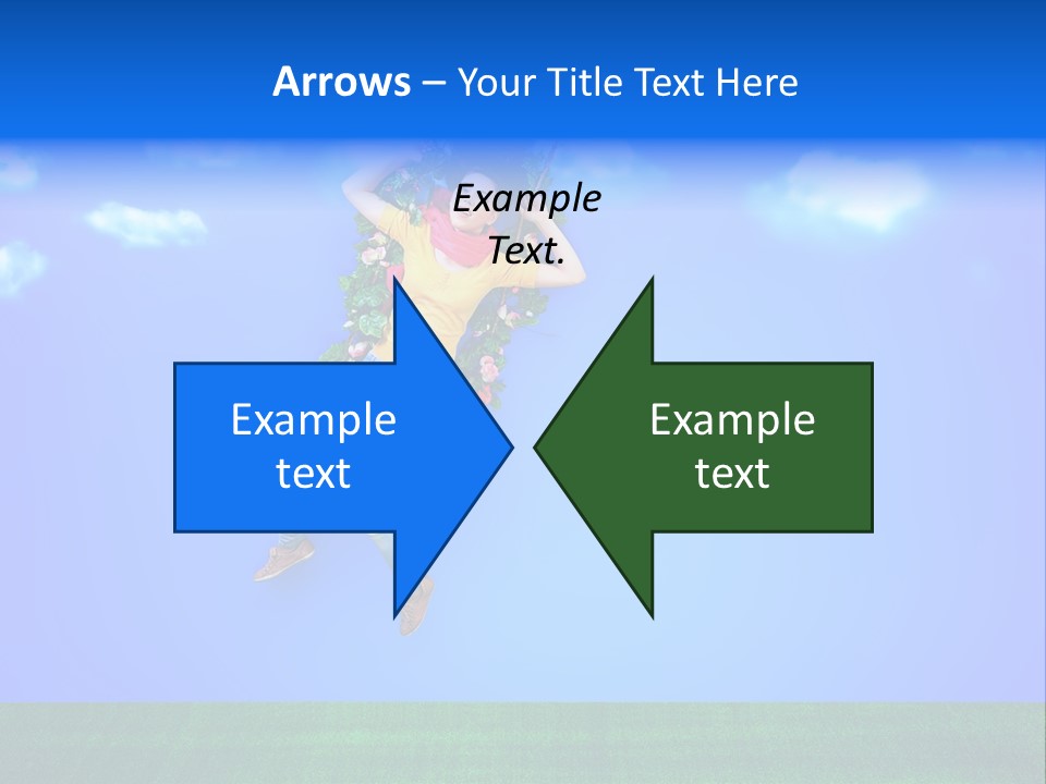 Adult Swinging Nature PowerPoint Template