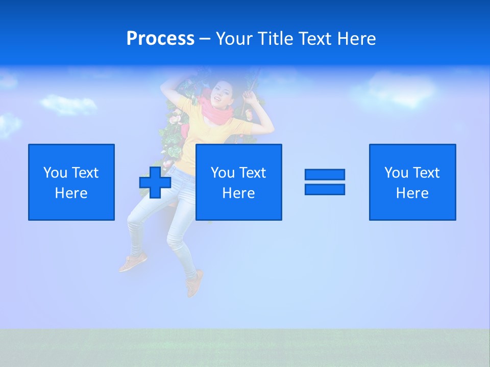 Adult Swinging Nature PowerPoint Template