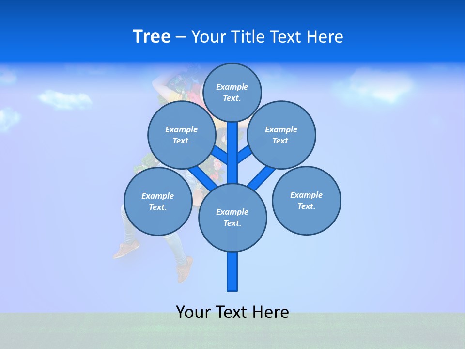 Adult Swinging Nature PowerPoint Template