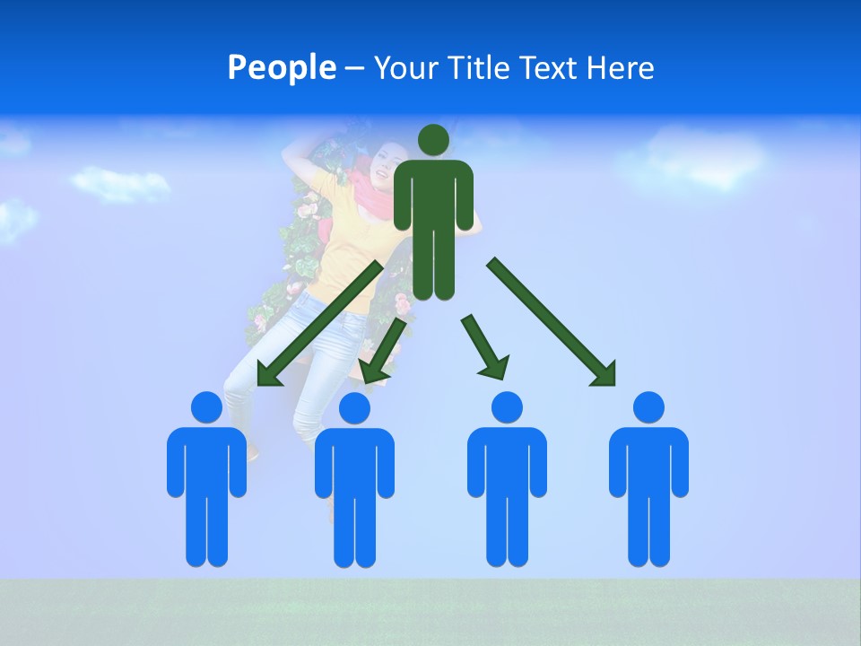 Adult Swinging Nature PowerPoint Template