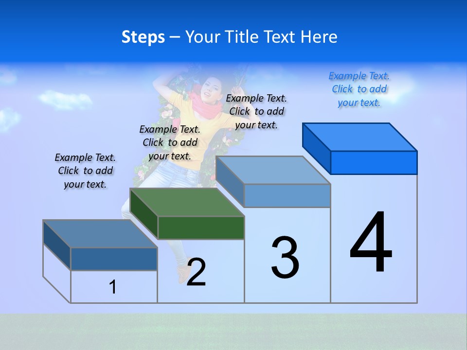 Adult Swinging Nature PowerPoint Template