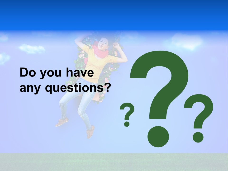 Adult Swinging Nature PowerPoint Template