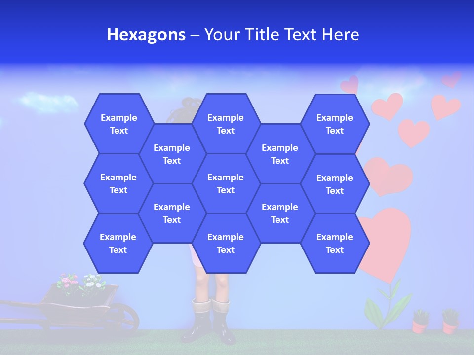 Emotional Funny Woman PowerPoint Template