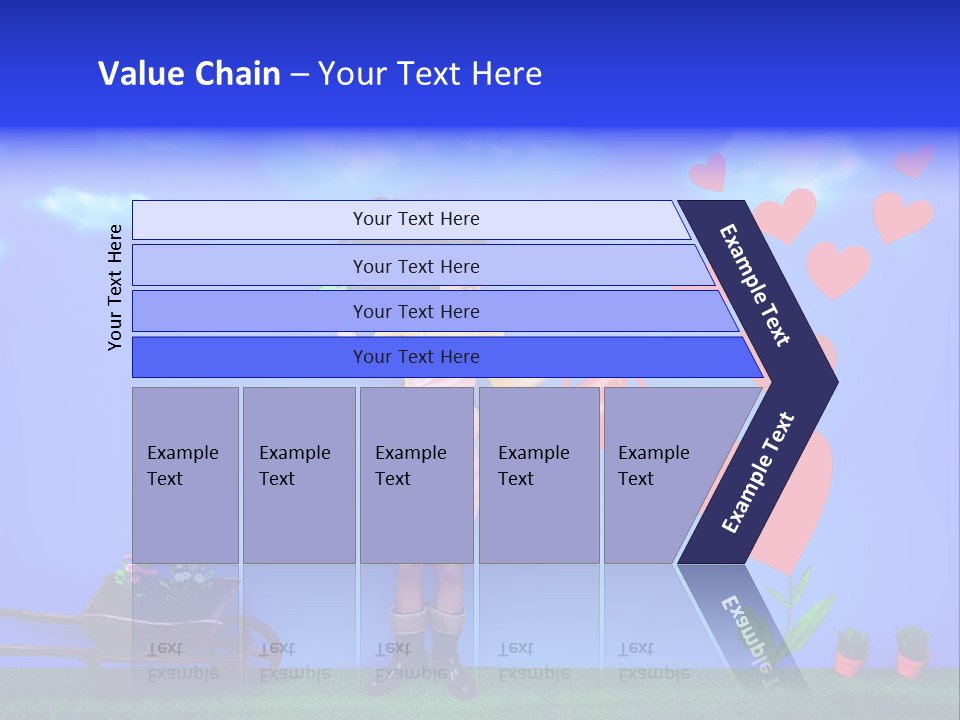 Emotional Funny Woman PowerPoint Template