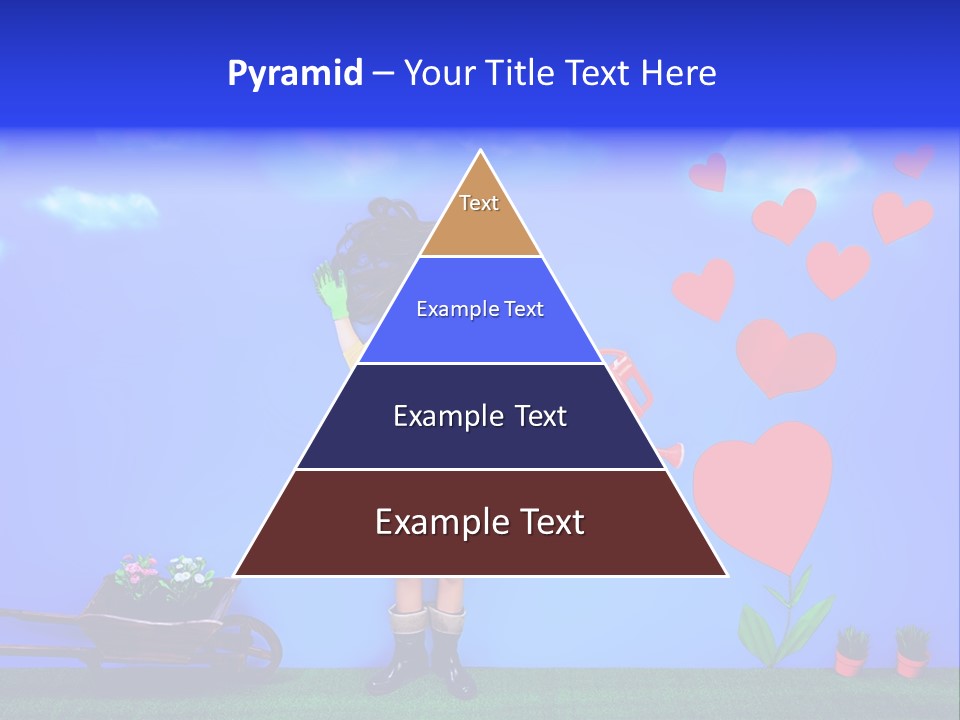 Emotional Funny Woman PowerPoint Template