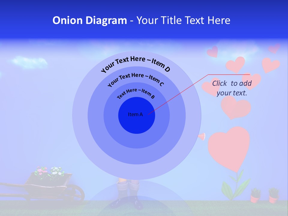 Emotional Funny Woman PowerPoint Template