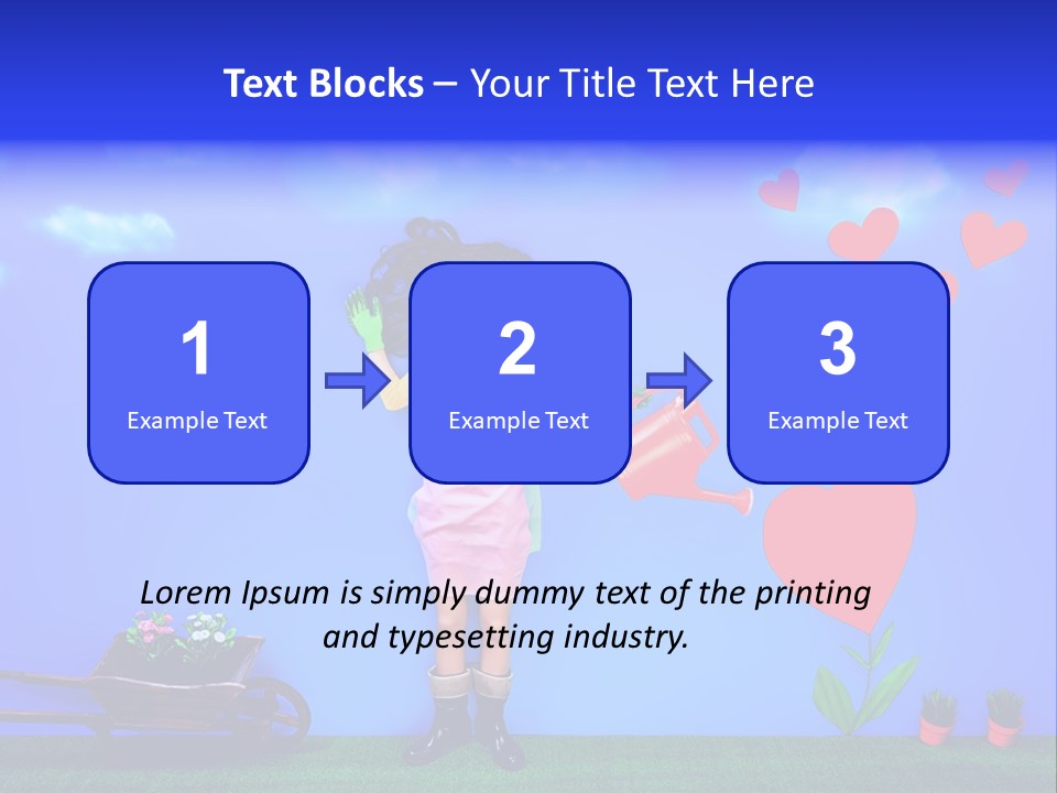 Emotional Funny Woman PowerPoint Template