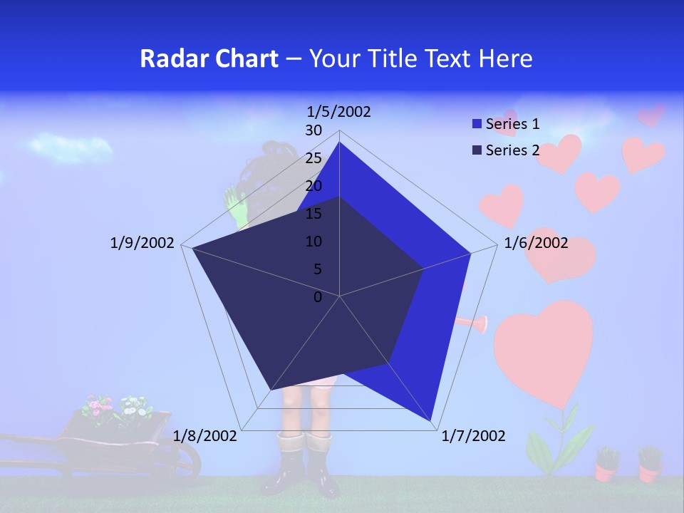 Emotional Funny Woman PowerPoint Template