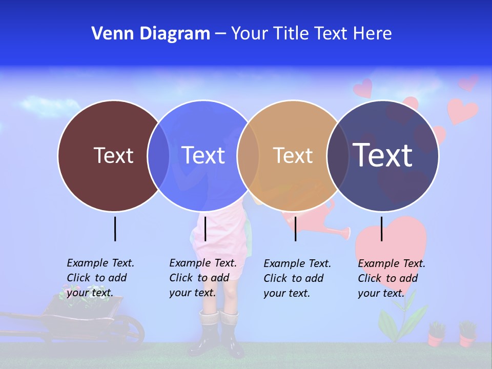 Emotional Funny Woman PowerPoint Template