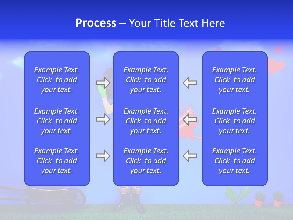 Emotional Funny Woman PowerPoint Template