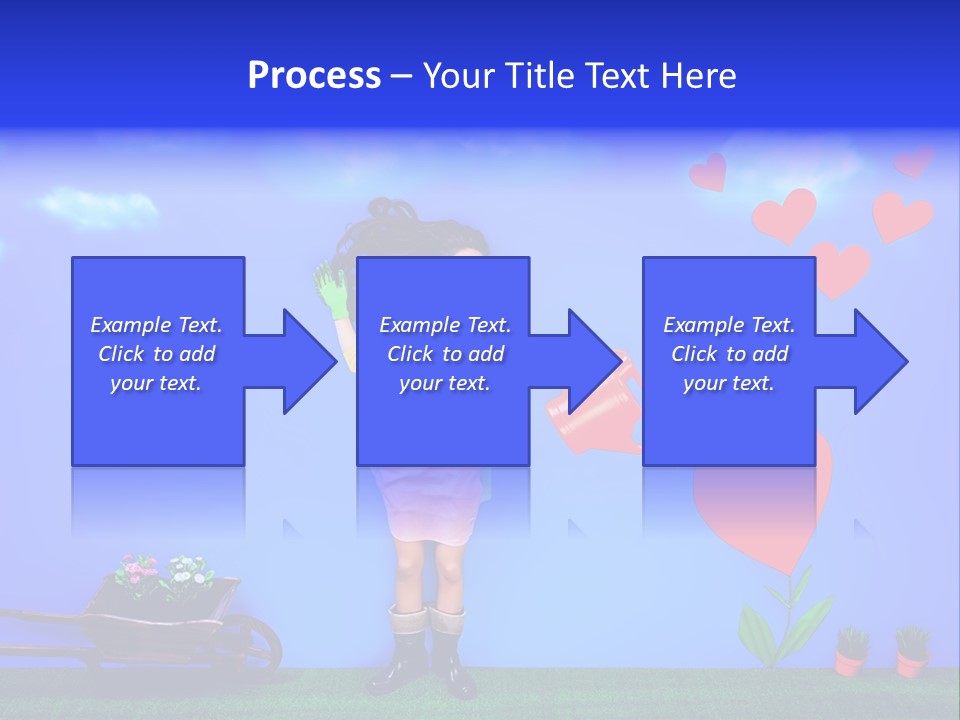 Emotional Funny Woman PowerPoint Template