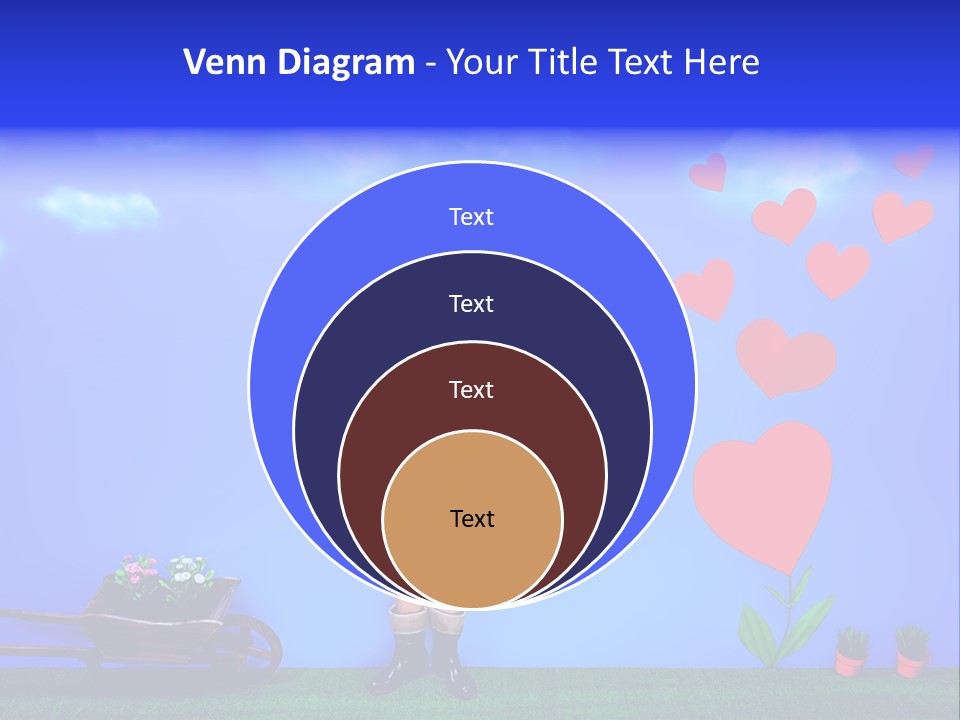 Emotional Funny Woman PowerPoint Template