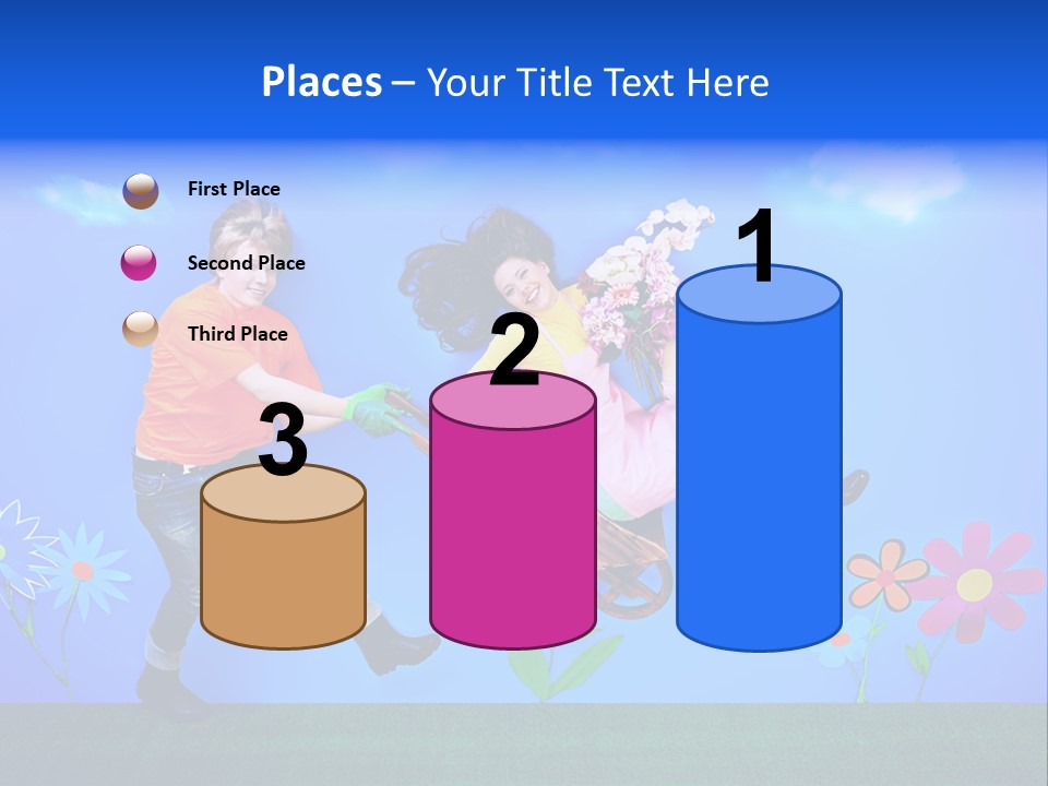 Funny Gardening Attractive PowerPoint Template