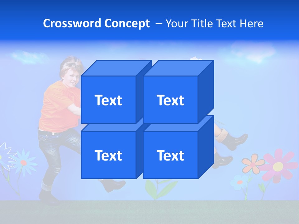 Funny Gardening Attractive PowerPoint Template