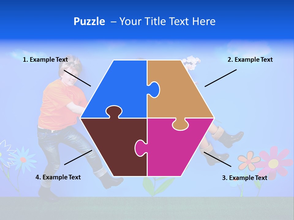 Funny Gardening Attractive PowerPoint Template