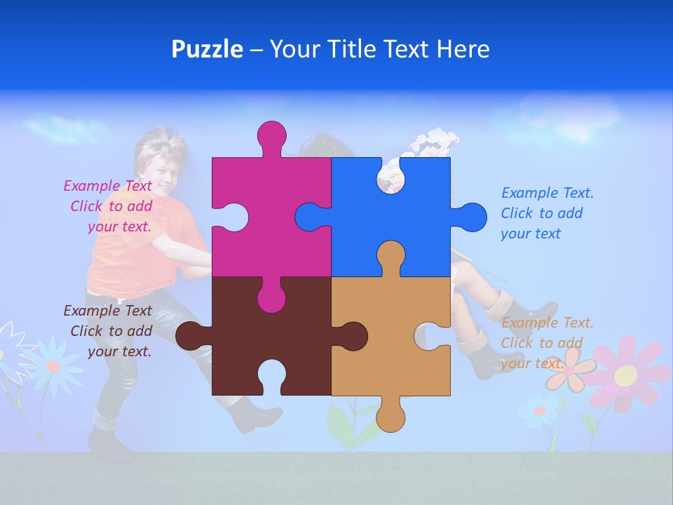 Funny Gardening Attractive PowerPoint Template