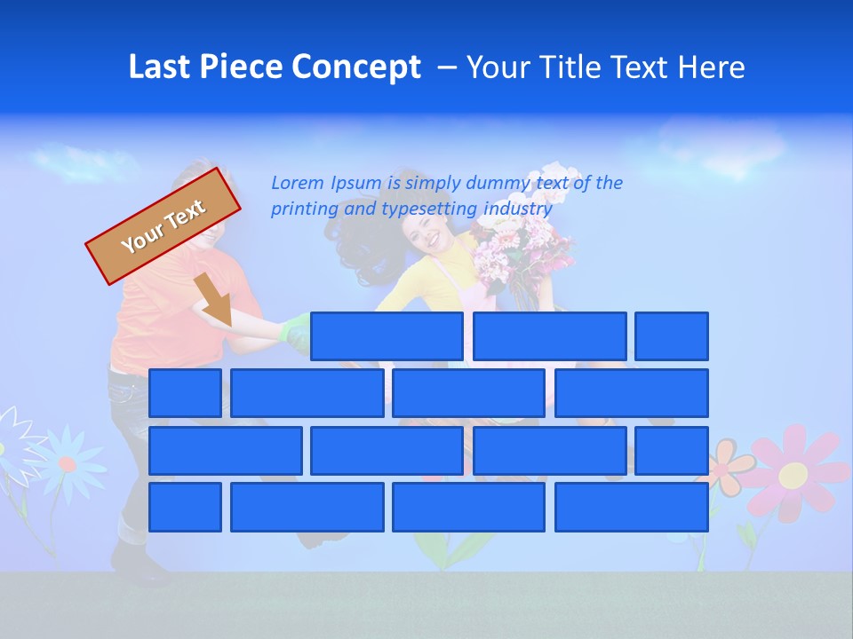 Funny Gardening Attractive PowerPoint Template