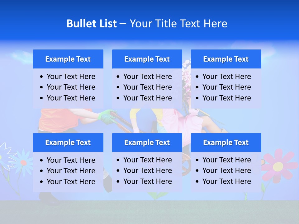 Funny Gardening Attractive PowerPoint Template