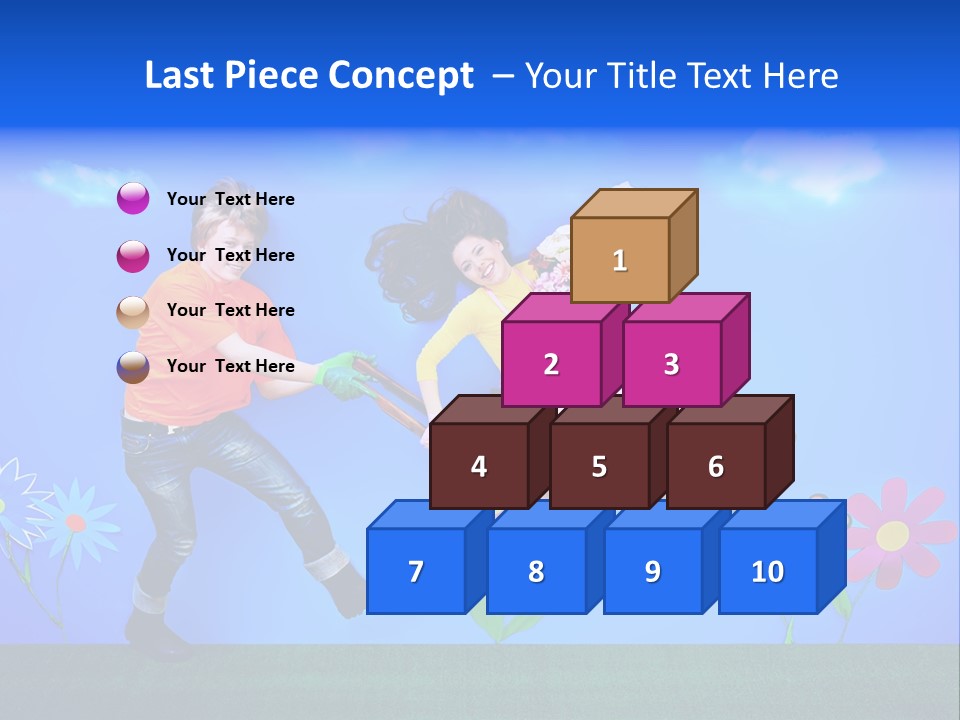 Funny Gardening Attractive PowerPoint Template