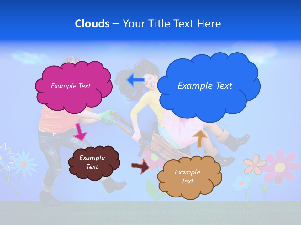 Funny Gardening Attractive PowerPoint Template