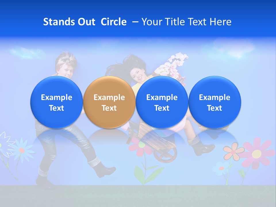 Funny Gardening Attractive PowerPoint Template