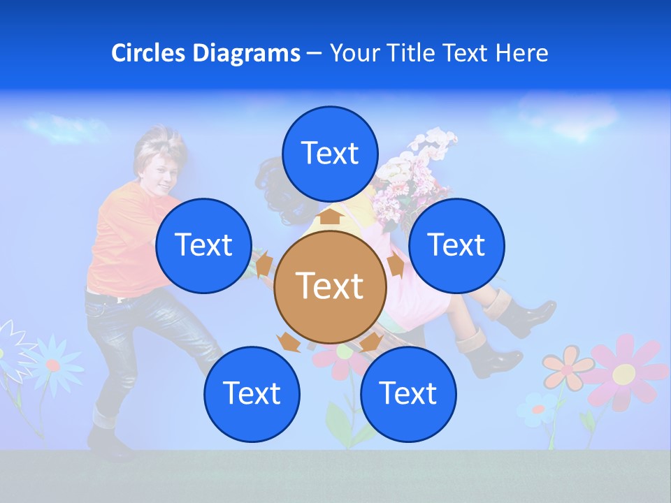 Funny Gardening Attractive PowerPoint Template