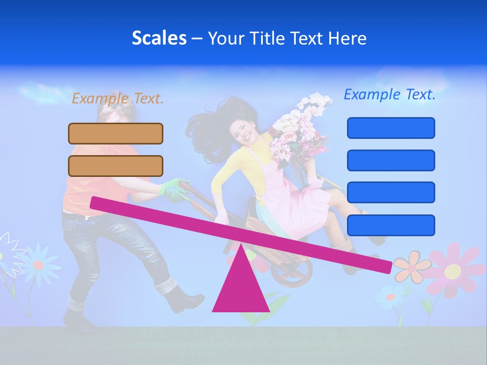 Funny Gardening Attractive PowerPoint Template